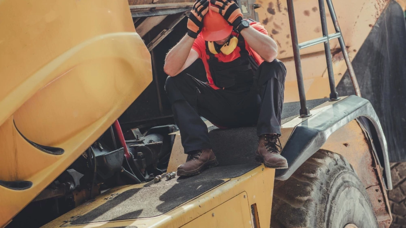 worker-sitting